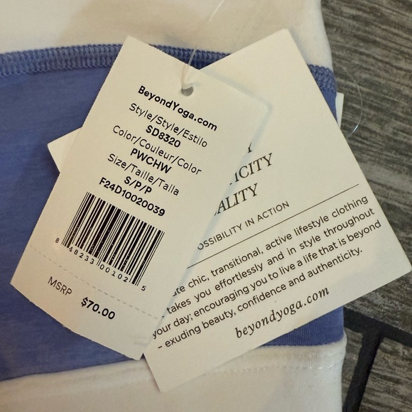 NWT Beyond Yoga Spacedye Horizon Colorblock Bra - Picture 5 of 6